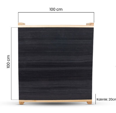 Ark Okçuluk Hedef Minderi 100x100x20 CM - 2