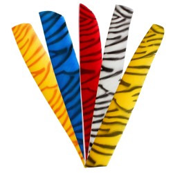 Bearpaw Zebra Çizgili Tam Boy Tüy - BEARPAW